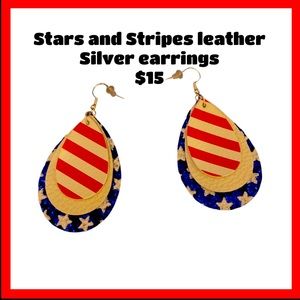Patriotic earrings